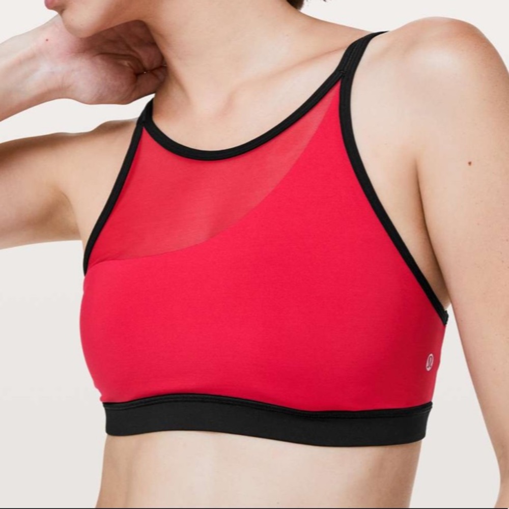 Lululemon Forget The Rest Bra
Flamenco Red / Black